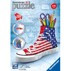 Puzzle 3D Ravensburger Sneaker American Style
