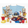 Journée à la mer Epoch D'enfance Sylvanian Families