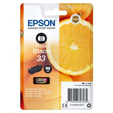 Cartouche d'encre Epson Orange noir photo