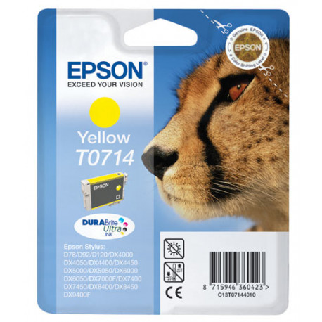 Cartouche d'encre Epson Guepard jaune