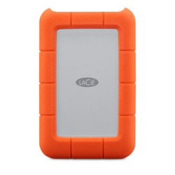 Disque dur portable LaCie Rugged 1 To USB-C Orange