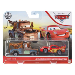 Pack de 2 véhicules 1:55 Disney Cars 3 Modèle aléatoire