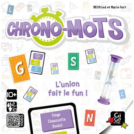 Jeu de société Gigamic Chrono Mots