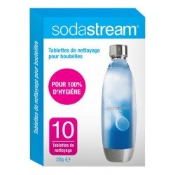 Tablettes nettoyantes pour bouteilles Sodastream X10