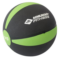 Medecine ball Schildkröt Fitness 1 kg Vert et Noir