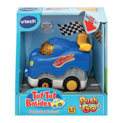 Jouet musical Vtech Véhicule Push & Go Tut Tut Bolides Modèle aléatoire