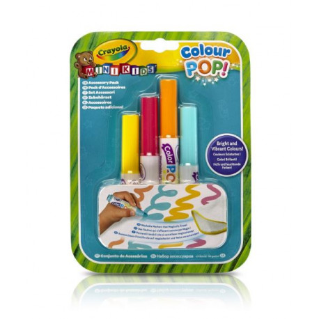Recharge de 4 Feutres Crayola Color Pop