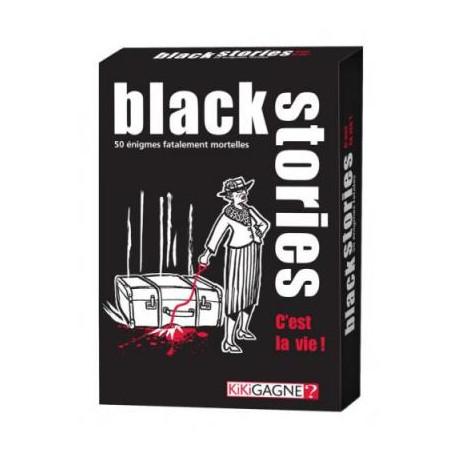 Jeu de société Iello Black Stories C'est la vie