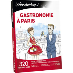 Coffret cadeau Wonderbox Gastronomie à Paris
