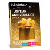 Coffret cadeau Wonderbox Joyeux anniversaire émotion