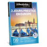 Coffret cadeau Wonderbox 3 jours prestige en Europe