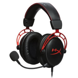 Casque Pro Gaming HyperX Cloud Alpha Noir et Rouge