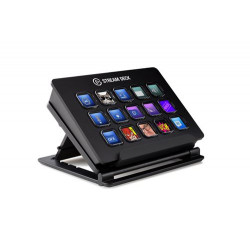 Contrôleur de création de contenus en direct Corsair Elgato Stream Deck Noir