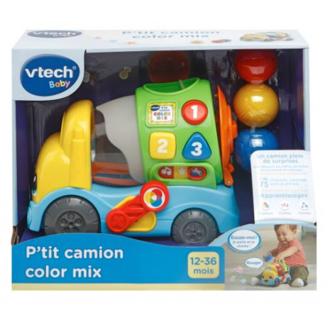 Véhicule interactif P’tit camion color mix Vtech Baby