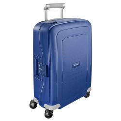 Valise cabine à 4 roues Samsonite S''cure 55 cm Bleu