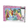 Puzzle 45 pièces Nathan Rencontre avec les princesses Disney