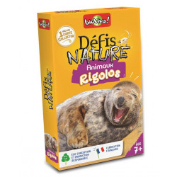 Jeu de société Bioviva Animaux rigolos défis nature
