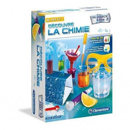 Jeu scientifique Clementoni Découvre la chimie