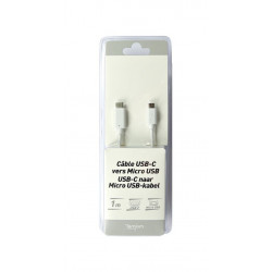 Câble Temium USB-C vers Micro USB 2.0 1 m