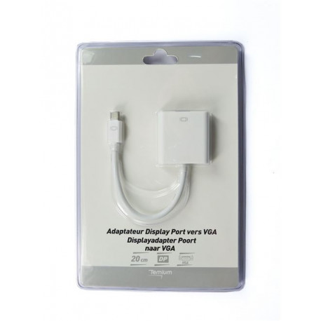Adaptateur Temium DisplayPort vers VGA 0.2 m