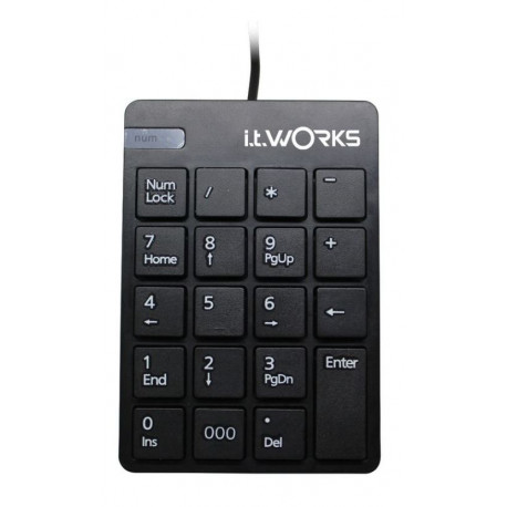 Pavé numérique It Works Noir pour PC et Mac