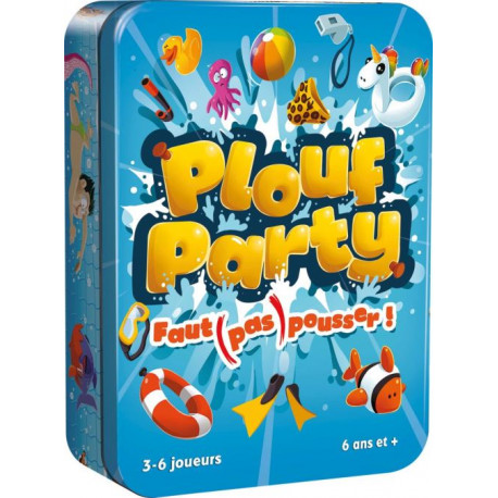 Jeu de cartes Asmodée Plouf Party