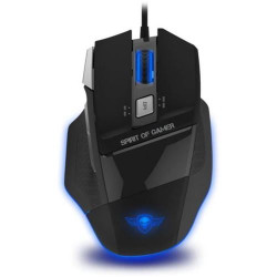 Spirit Of Gamer Souris Gaming Capteur Optique S-g928le