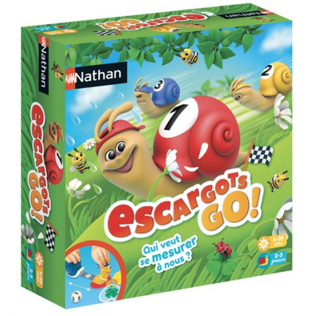 Jeu de société Nathan Escargots Go