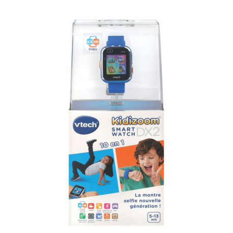 Montre Vtech Smartwatch Connect Kidizoom DX2 Bleu