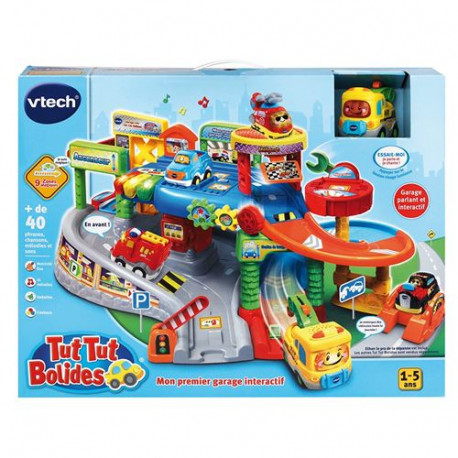 Jeu interactif Vtech Tut Tut Bolides Mon Premier Garage Interactif
