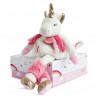 Pantin Doudou et Compagnie Lucie la Licorne 22 cm