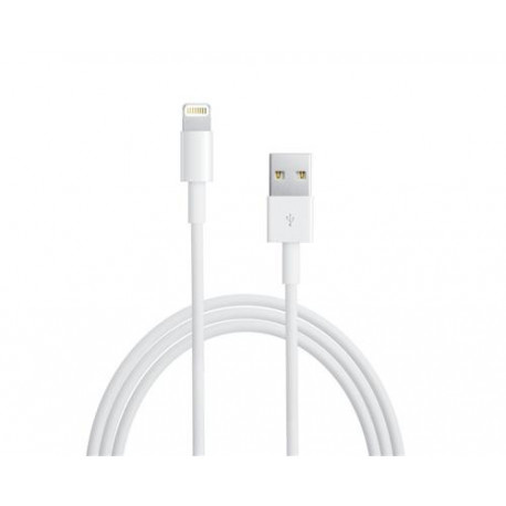 Câble Lightning blanc Apple chargeur iPhone 1m