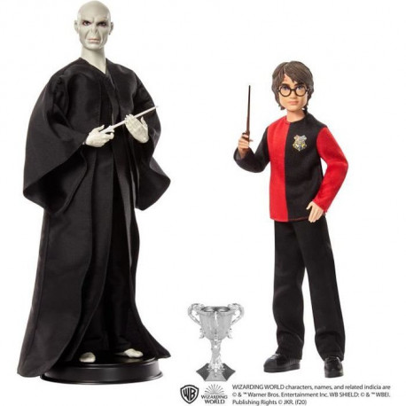 Harry Potter - Poupées Voldemort et Harry Potter