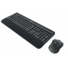 Ensemble clavier et souris sans fil Logitech MK545 Noir