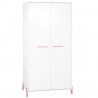 Babyprice - JOY ROSE - Armoire 2 Portes