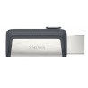 Clé Double Connectique USB Type-C Sandisk Ultra Dual Drive 128 Go