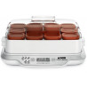 Yaourtière Seb Multidélices Express 12 Pots YG661A00 Blanc et Marron