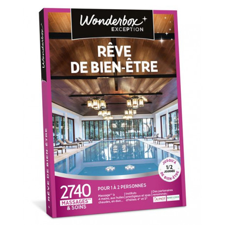 Coffret Cadeau Wonderbox Rêve de Bien-Être