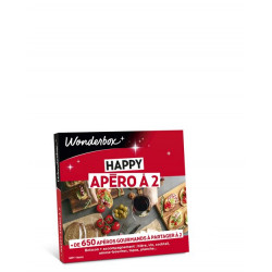 Coffret Cadeau Wonderbox Happy Apéro à 2