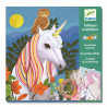 Kit créatif Djeco Tableaux scoubidous Magic crinière