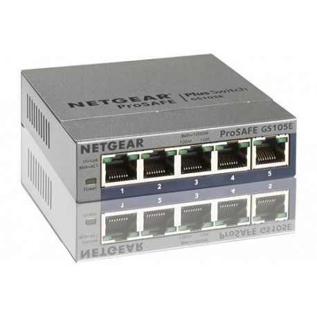 Switch Netgear ProSafe GS105E-200PES 5 ports Ethernet