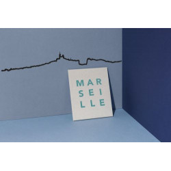 Accessoire de décoration The Line Marseille Noir