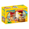 Playmobil 1.2.3 70180 Centre équestre transportable