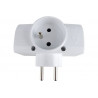 Multiprise Temium 3 x 16 A Blanc