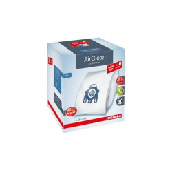 Pack 8 sacs HyClean Efficiency 3D GN + 2 filtres d'évacuation AirClean + 2 filtres moteur Miele