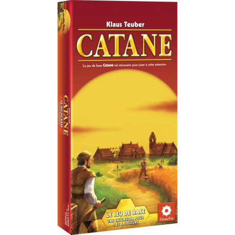 Asmodée Catane Extension 5 et 6 joueurs