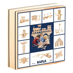 Jeu de construction Kapla Coffret 100 Planchettes Natures