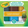 Kit créatif Crayola Acrylic Paint Couleurs de la Terre