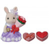 Figurine Sylvanian Families La grande sœur lapin crème