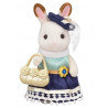 Figurine Sylvanian Families La grande sœur lapin chocolat